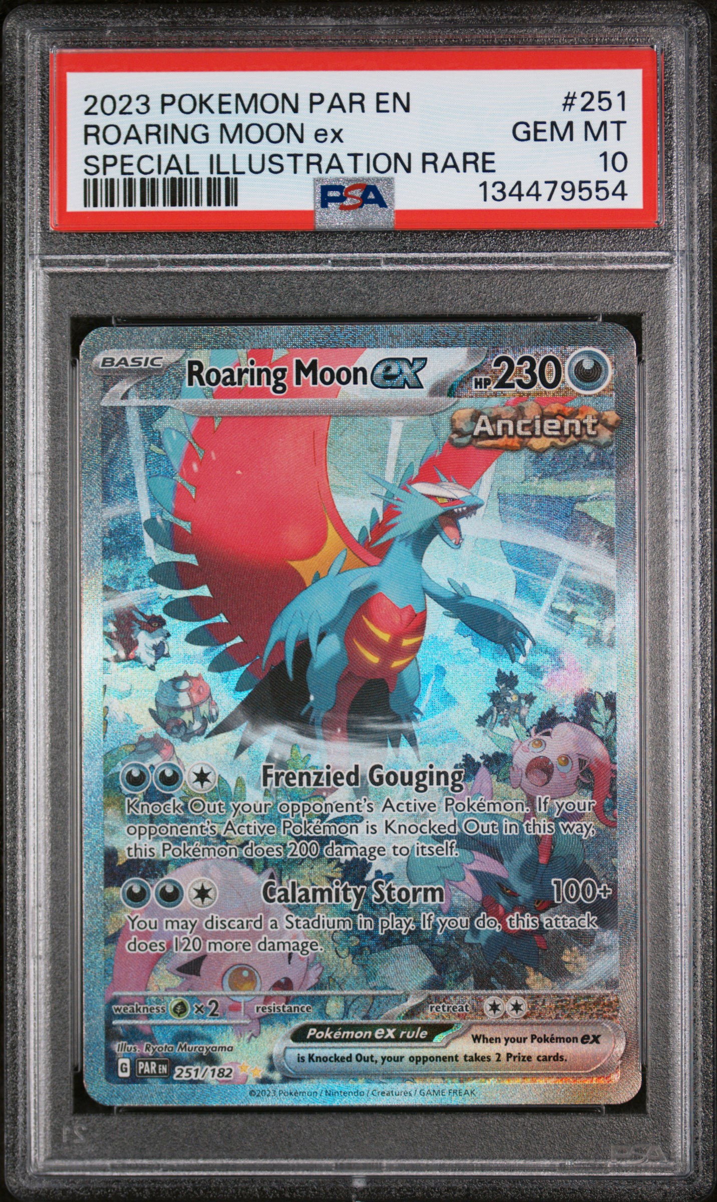 Roaring Moon ex #251 Special Illustration Rare