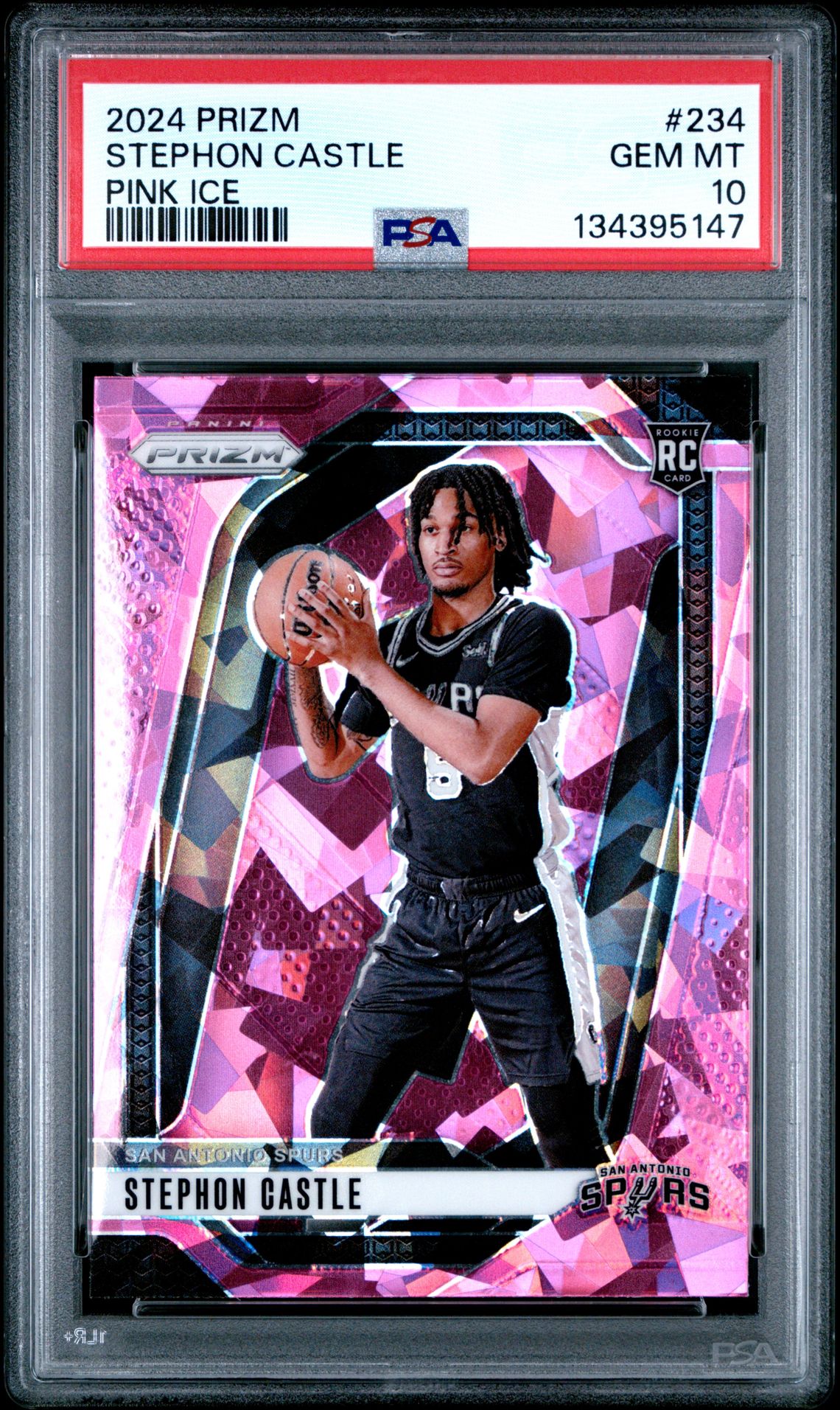 2024 Panini PANINI PRIZM SILVER PRIZM #234 Stephon Castle front