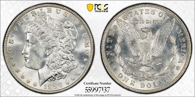 1888 $1 MS65