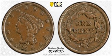 1843 1C Petite Head, Small Letters N1BN