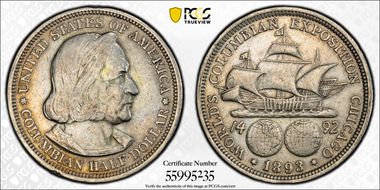 1893 50C Columbian N92