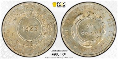 1923/1903 Colon KM-164 MS62