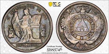 1886 Peso KM-52 QDR VF35