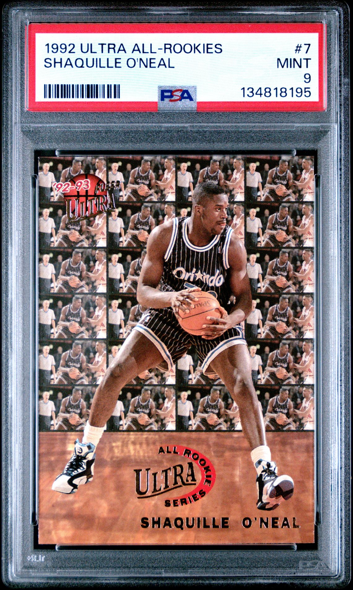 1992 ULTRA ALL-ROOKIES #7 Shaquille O'Neal front