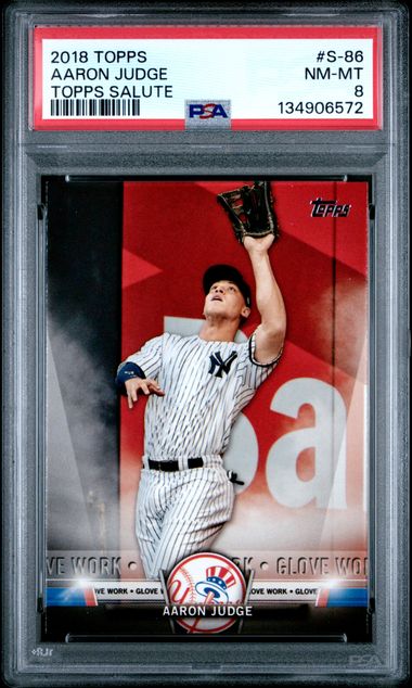 Topps Aaron Judge front
