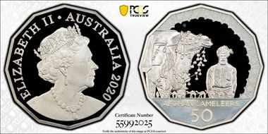 2020 50C Afghan Cameleers Ag PR69DCAM