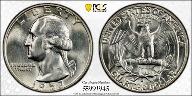 1953-D/D 25C D/ Inverted D FS-501 N1