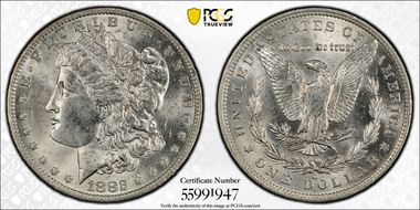 1882-O $1 MS61