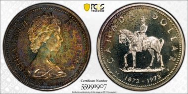 1973 S$1 R.C.M.P. Ag SP66