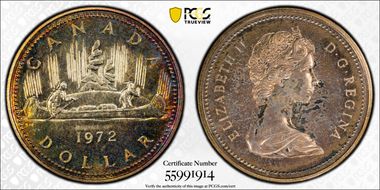 1972 S$1 Voyageur Ag SP66