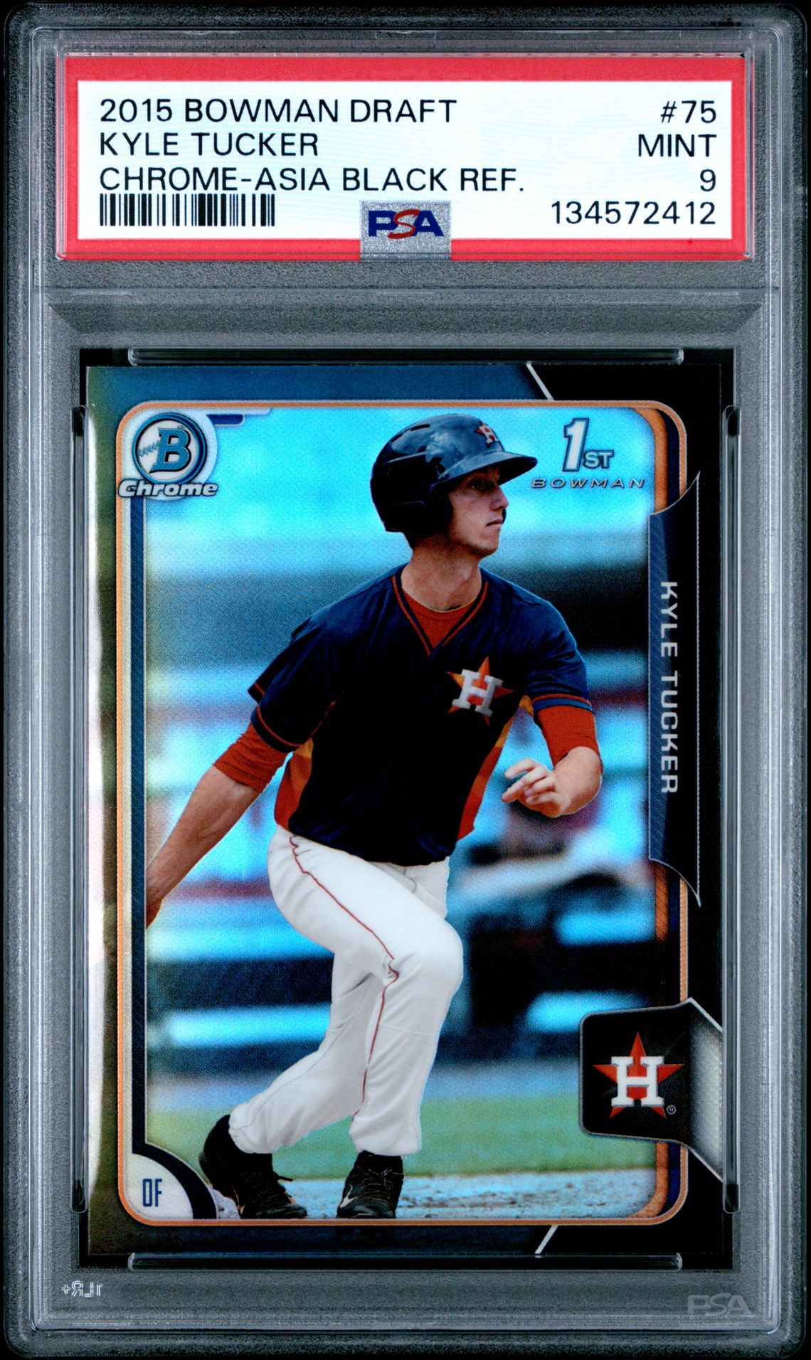 2015 Bowman BOWMAN DRAFT Refractor #75 Kyle Tucker front
