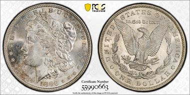 1883 $1 MS66+