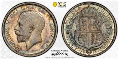 1911 1/2 Cr S-4011 PR66
