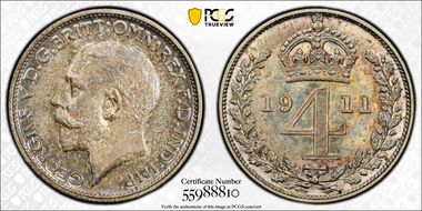 1911 4D  S-4017 PR65