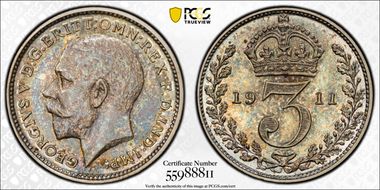 1911 3D S-4018 PR65