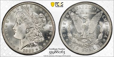 1882-CC $1 MS64