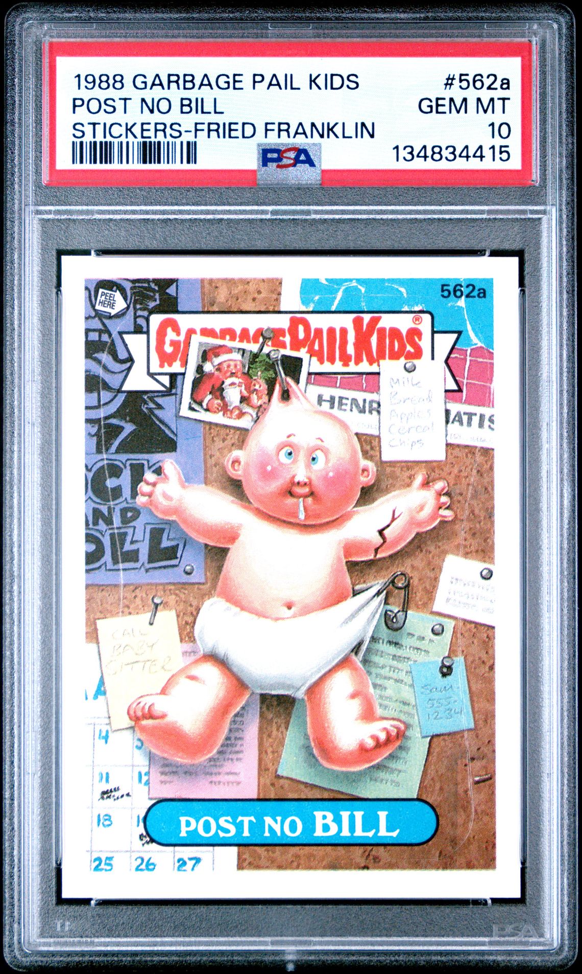 Post No Bill PSA 10