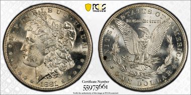 1881-S $1 MS63
