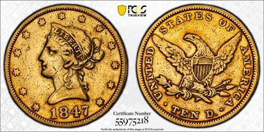 1847 $10 N1