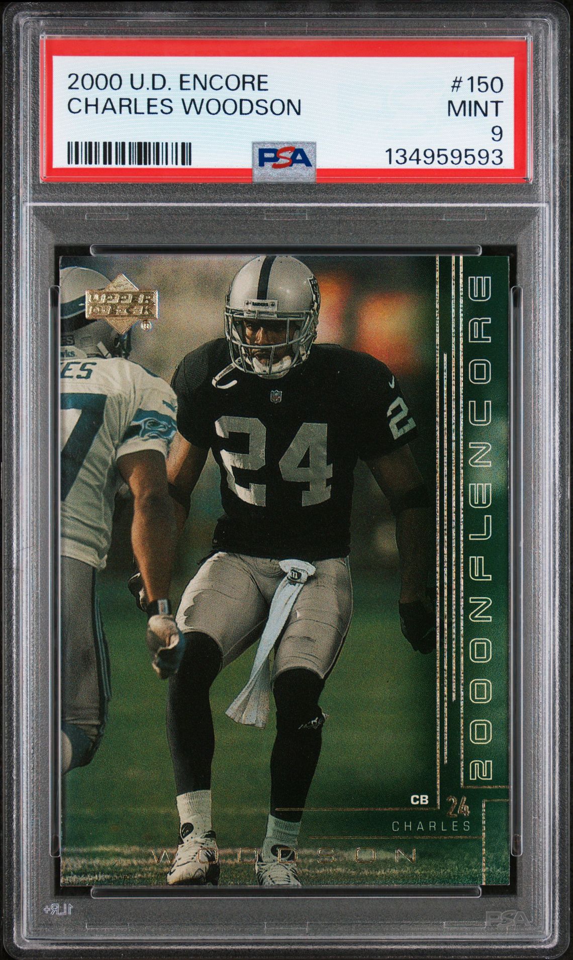2000 Upper Deck UPPER DECK ENCORE #150 Charles Woodson front