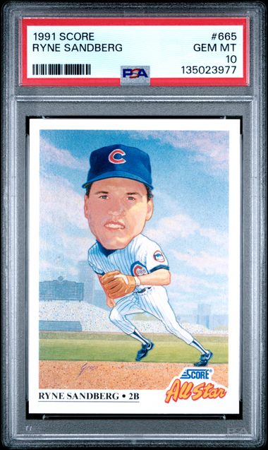 Score Ryne Sandberg front