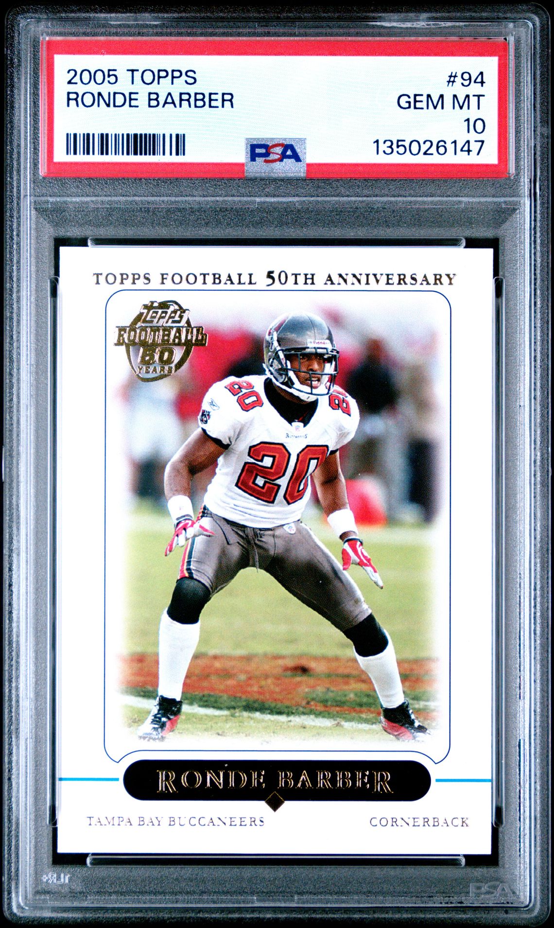 2005 Topps TOPPS #94 Ronde Barber front