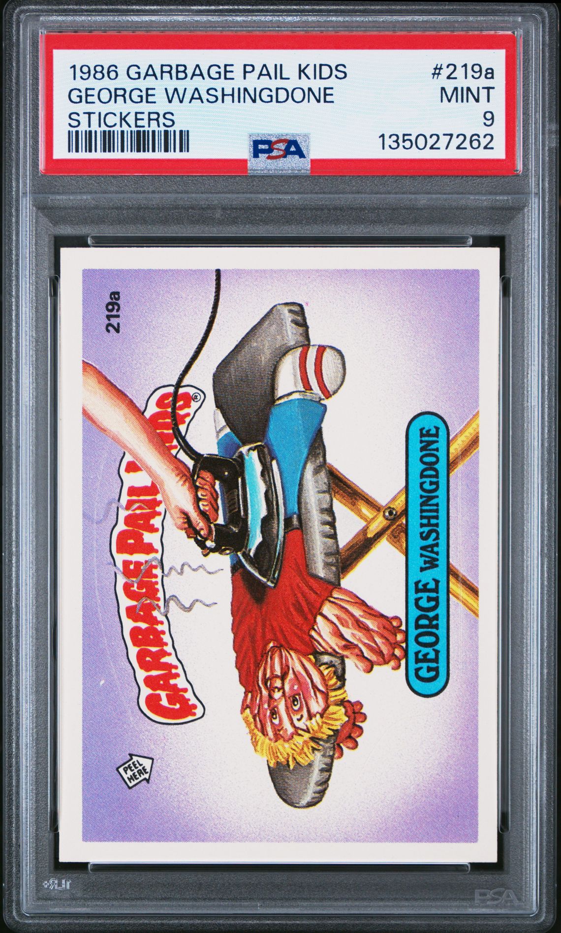 George Washingdone PSA 9