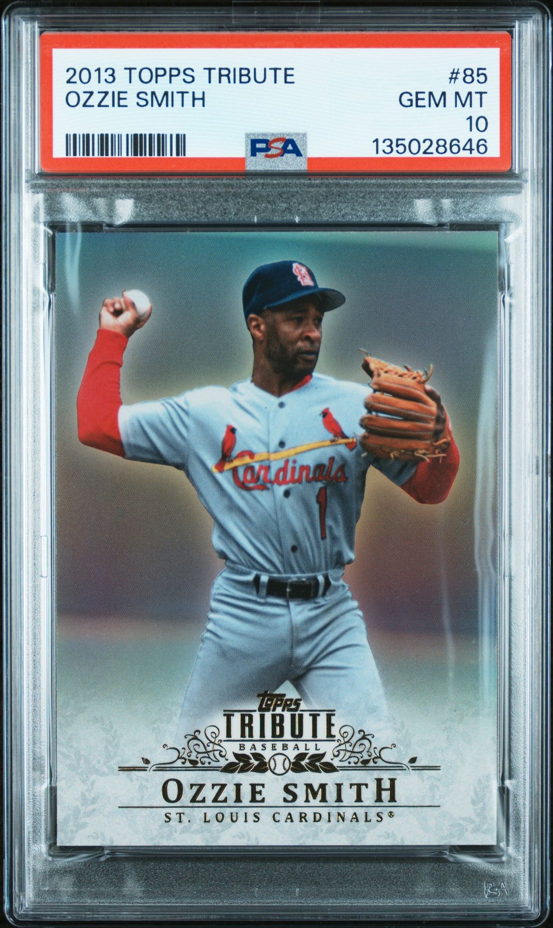 2013 Topps TOPPS TRIBUTE #85 Ozzie Smith front