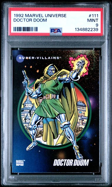 1992 Marvel Marvel Universe Sup Er-Villain S #111 Doctor Doom front