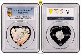 2012 $1 Enduring Love PR69DCAM