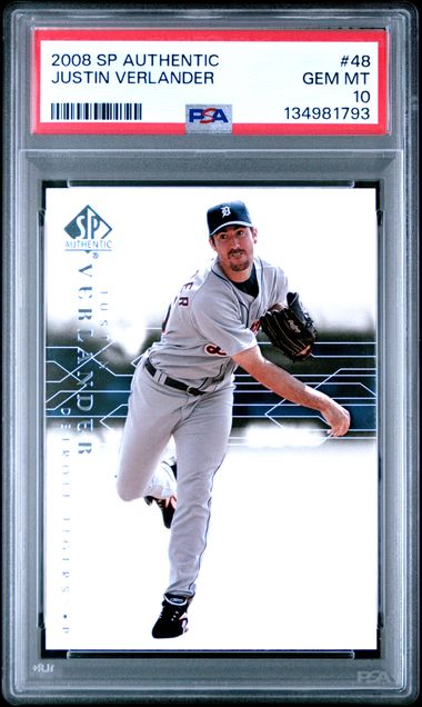 2008 Upper Deck SP Authentic SP #48 Justin Verlander front