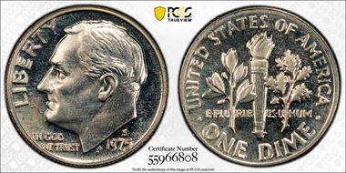 1975-S/S 10C RPM, FS-501 PR67