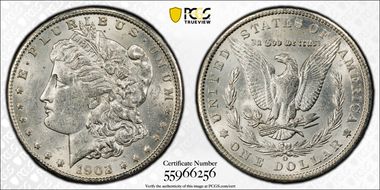 1902-O $1 MS60