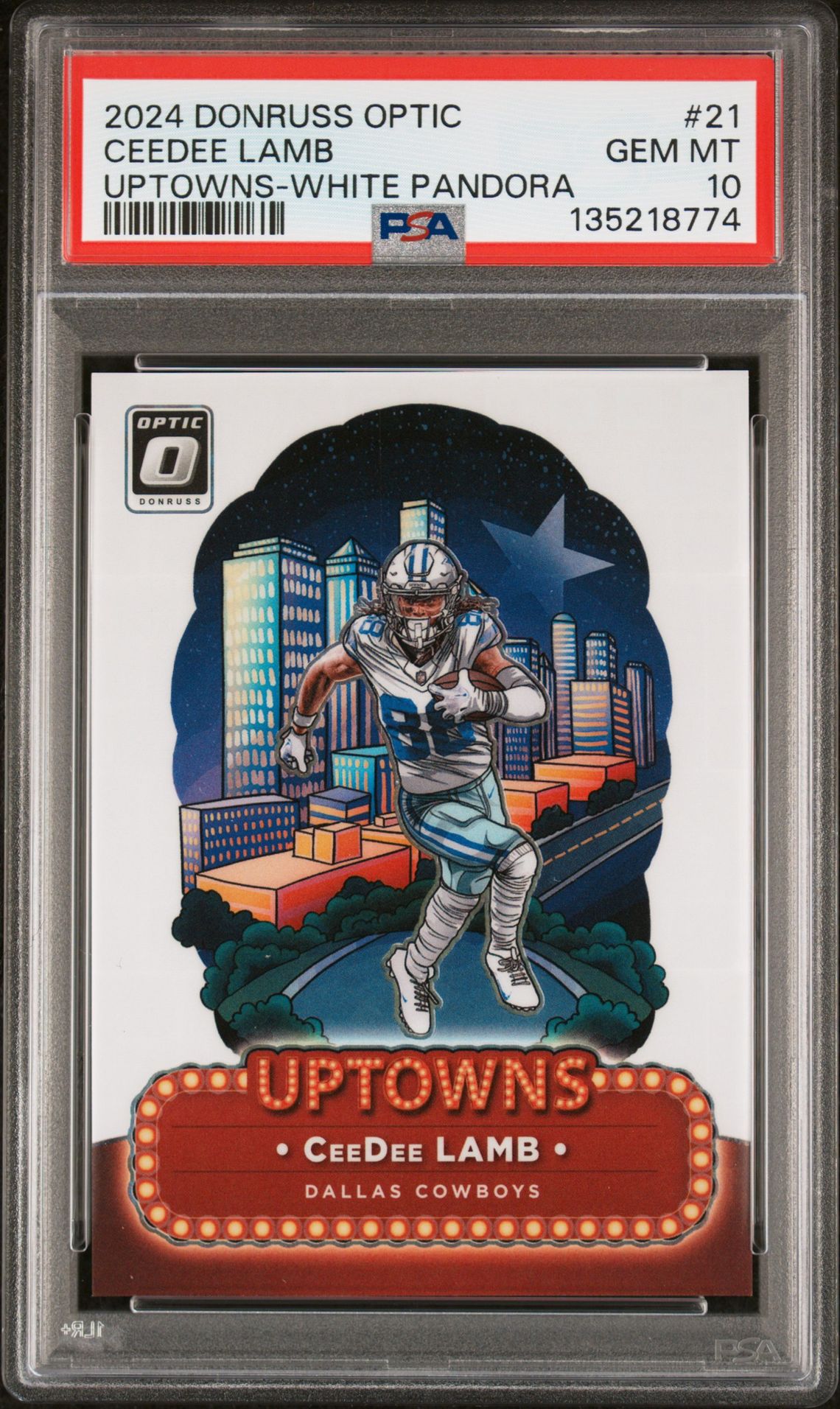 2024 Panini PANINI DONRUSS OPTIC UPTOWNS Pandora #21 Ceedee Lamb front