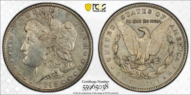1898 $1 AU55