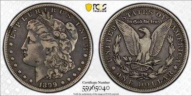 1899-O $1 VF25