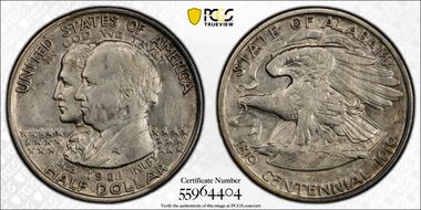 1921 50C Alabama N1