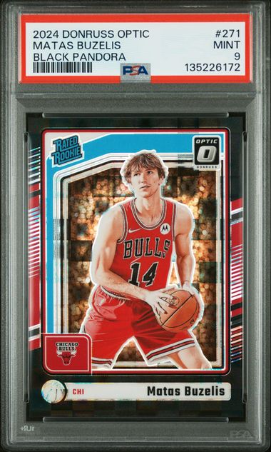 2024 Panini Donruss Optic Pandora #271 Matas Buzelis front