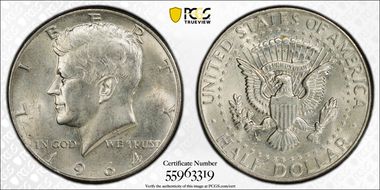 1964-D 50C MS64