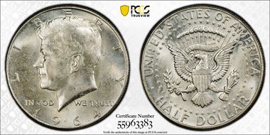 1964 50C MS65