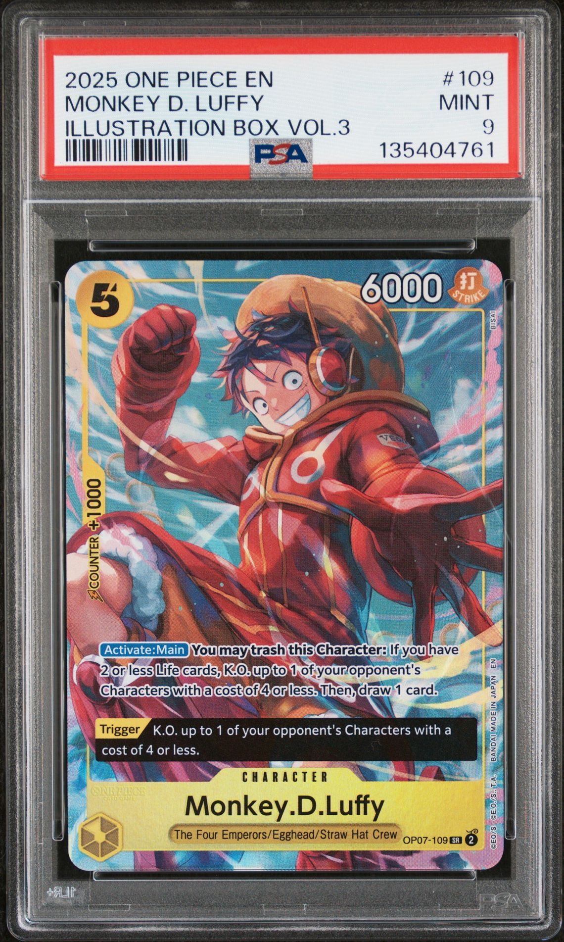 #109 MONKEY D. LUFFY