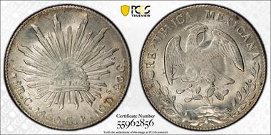 1860-C CE 8 R Cn15 MS64