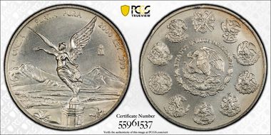 2000-Mo Onza Libertad Ag N1