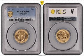 1913-P Sov S-4001 MS61