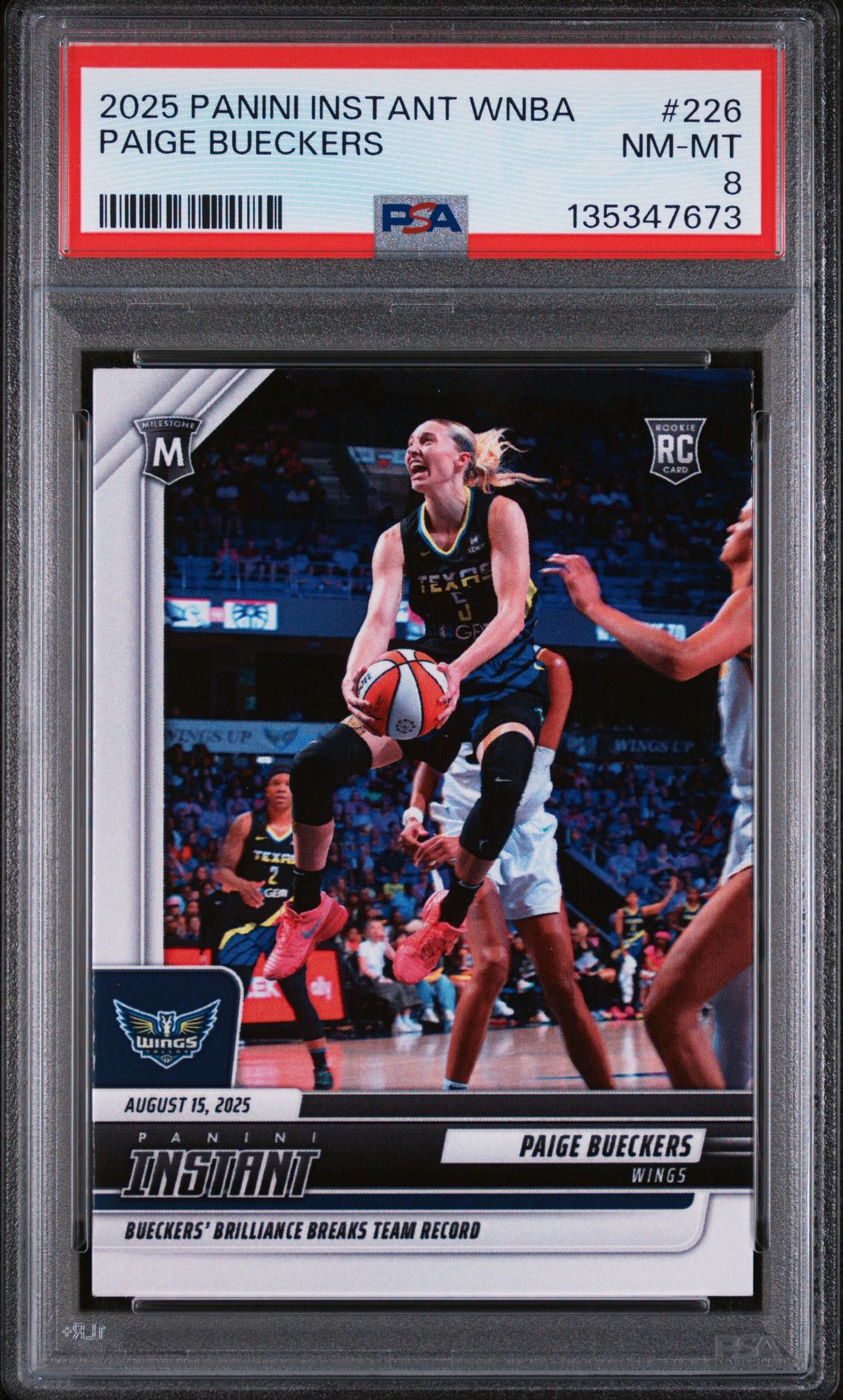 2025 Panini Panini Instant Wnba #226 Paige Bueckers front