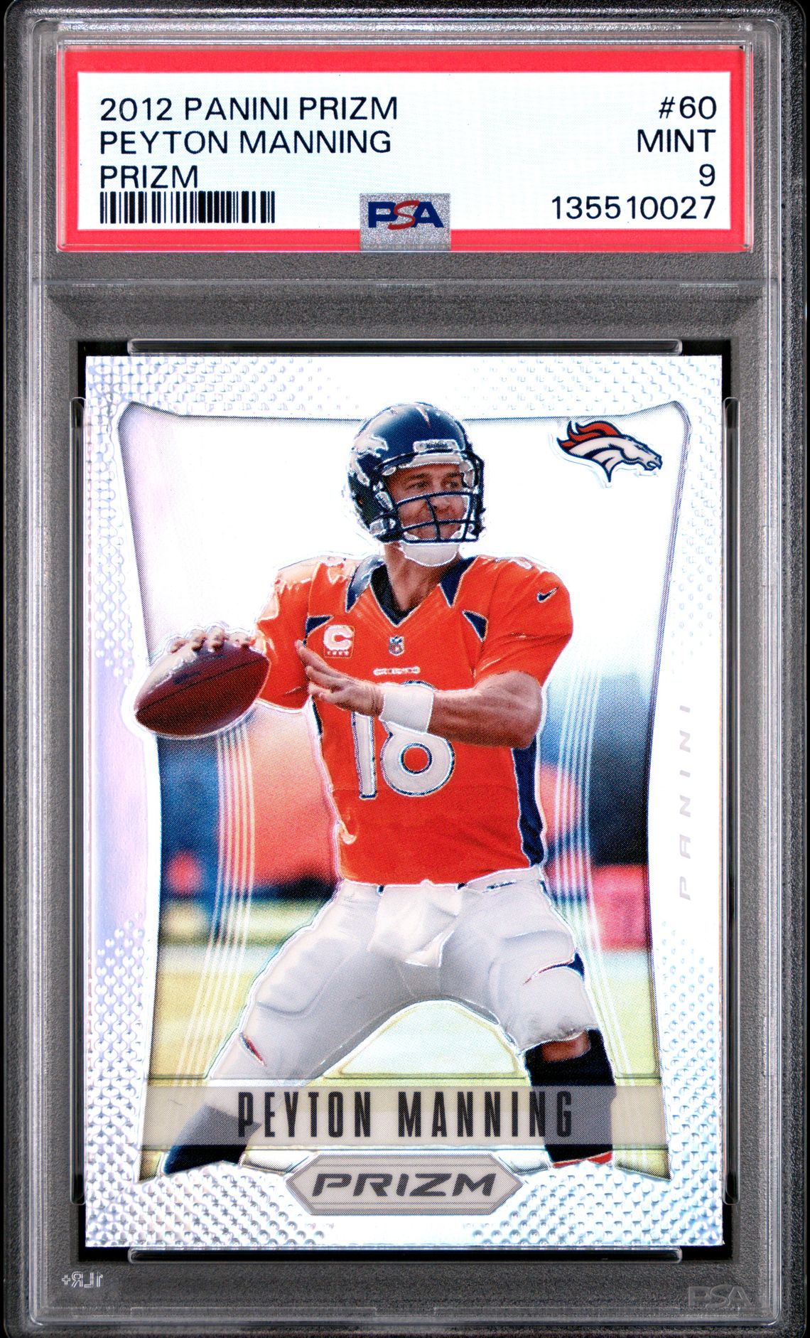 2012 Panini PANINI PRIZM #60 Peyton Manning front