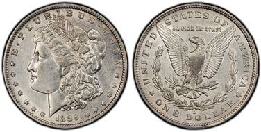 1889-O $1 XF45