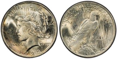 1923 $1 MS65