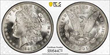 1885-O $1 MS65