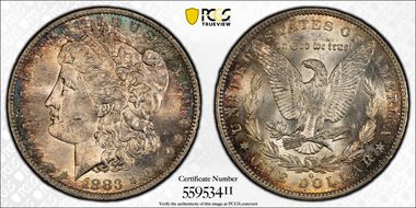 1883-O $1 MS64